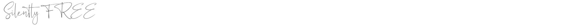 Silently Silently FREE.ttf font preview